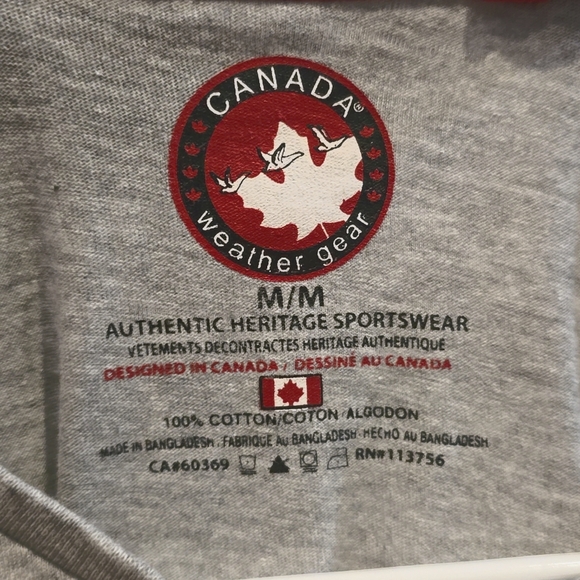 Canada Weather Gear graphic tee, NWT - Picture 4 of 6
